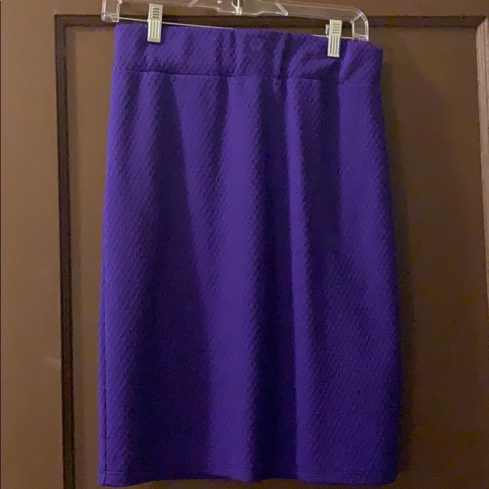 Purple skirt